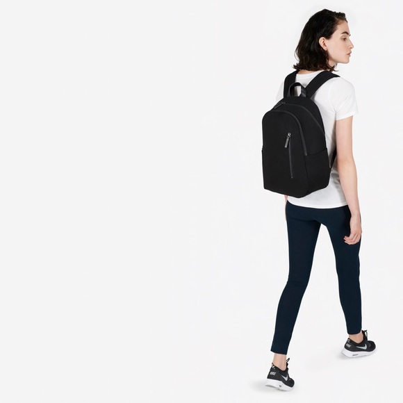 Everlane Handbags - Everlane black twill backpack